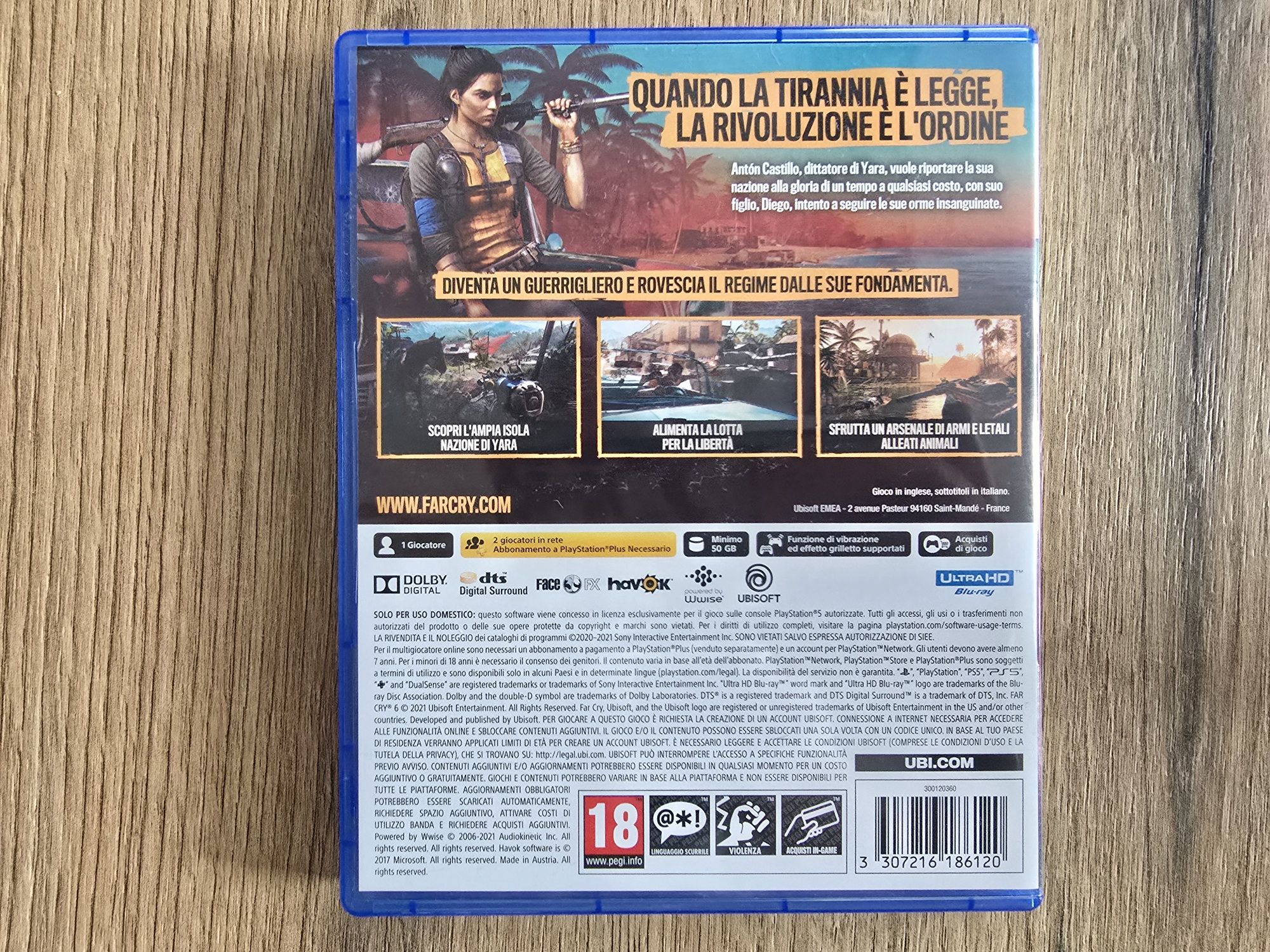 Gra Farcry 6 PS5 / stan idealny