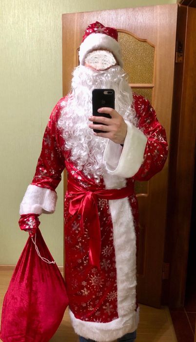 Образ костюм Діда Мороза Св. Миколая Дід Дед Мороз костюм Деда Мороза