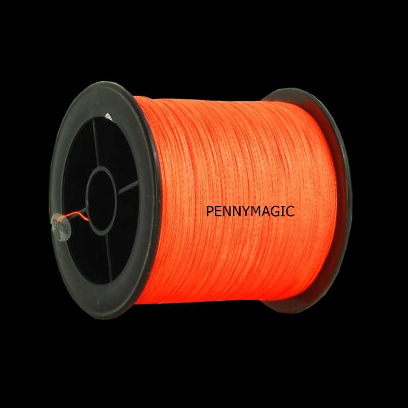 plecionka Goal 500m 0,20 mm orange fluo spining feeder
