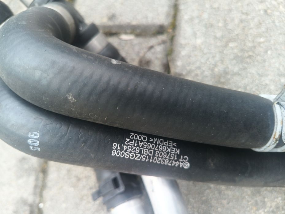 Трубка кондиціонера Vito 447 V-class кліма пічка вито шланг клімат