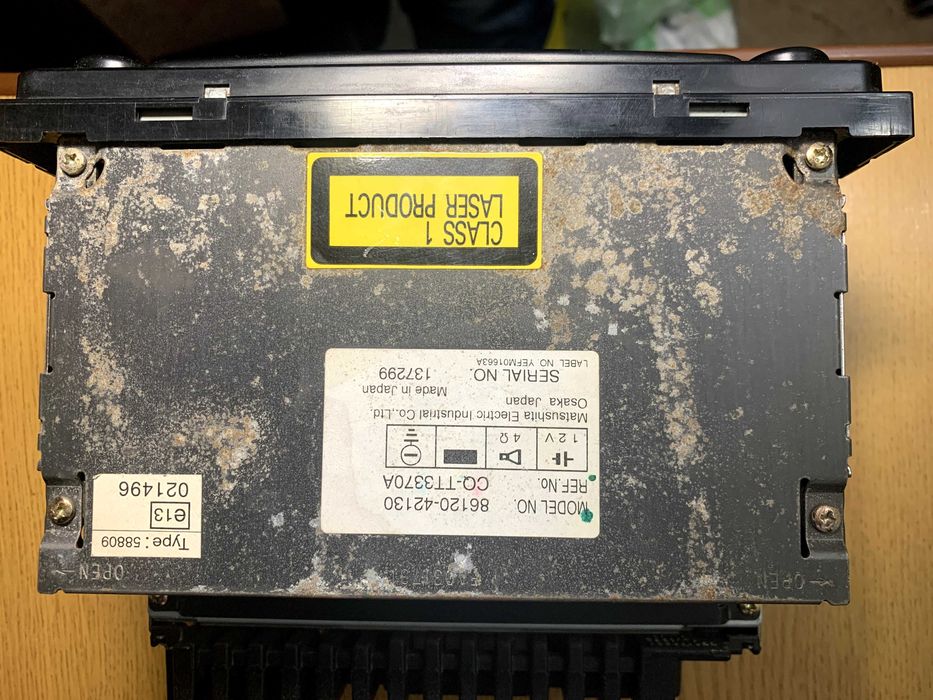 Автомагнитола штатная Toyota 58812