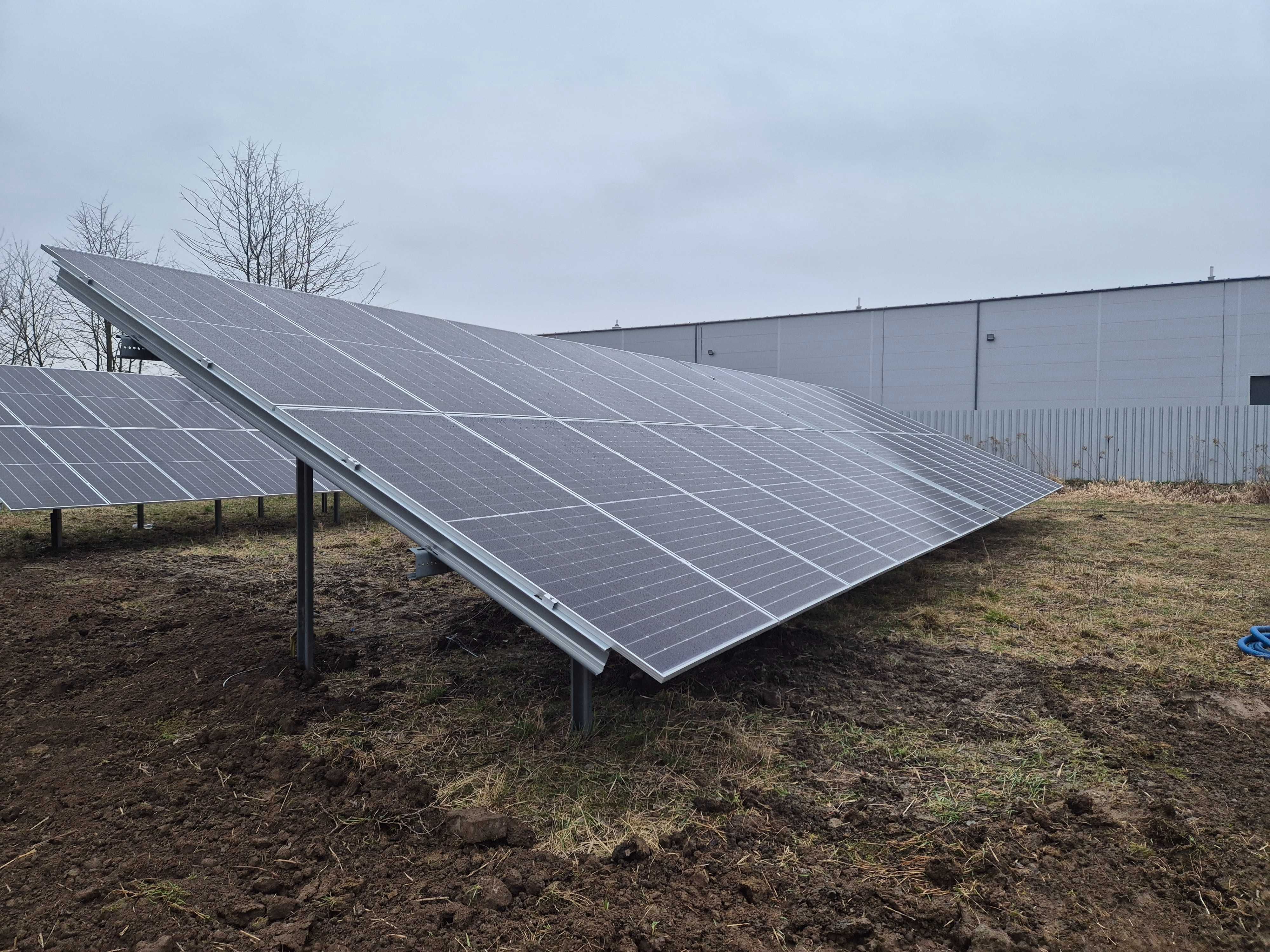 Fotowoltaika 10kWp + Magazyn energii 15kWh wraz z montażem na gruncie