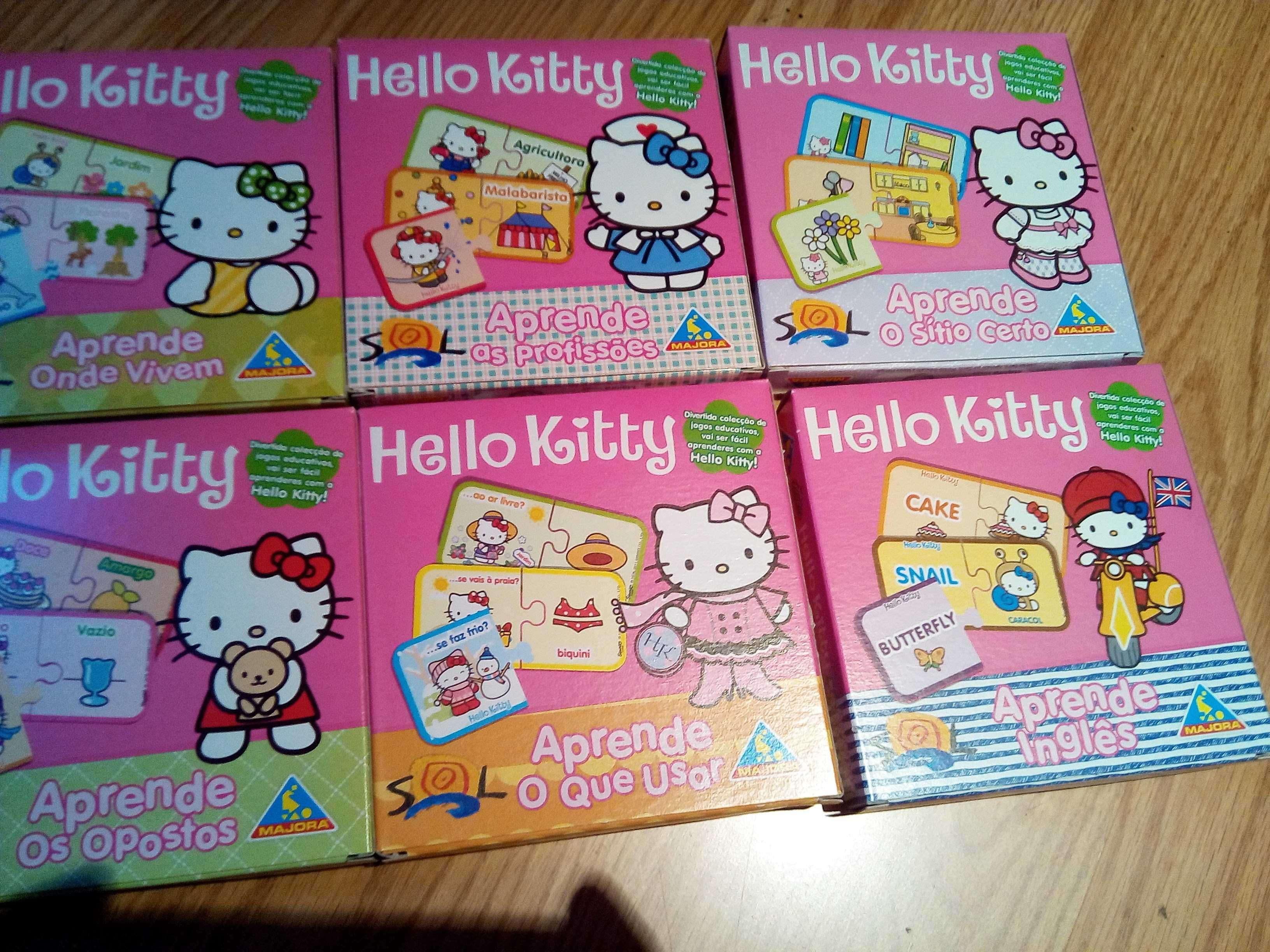 Colecção Educativa Hello Kitty - Puzzles educativos Majora