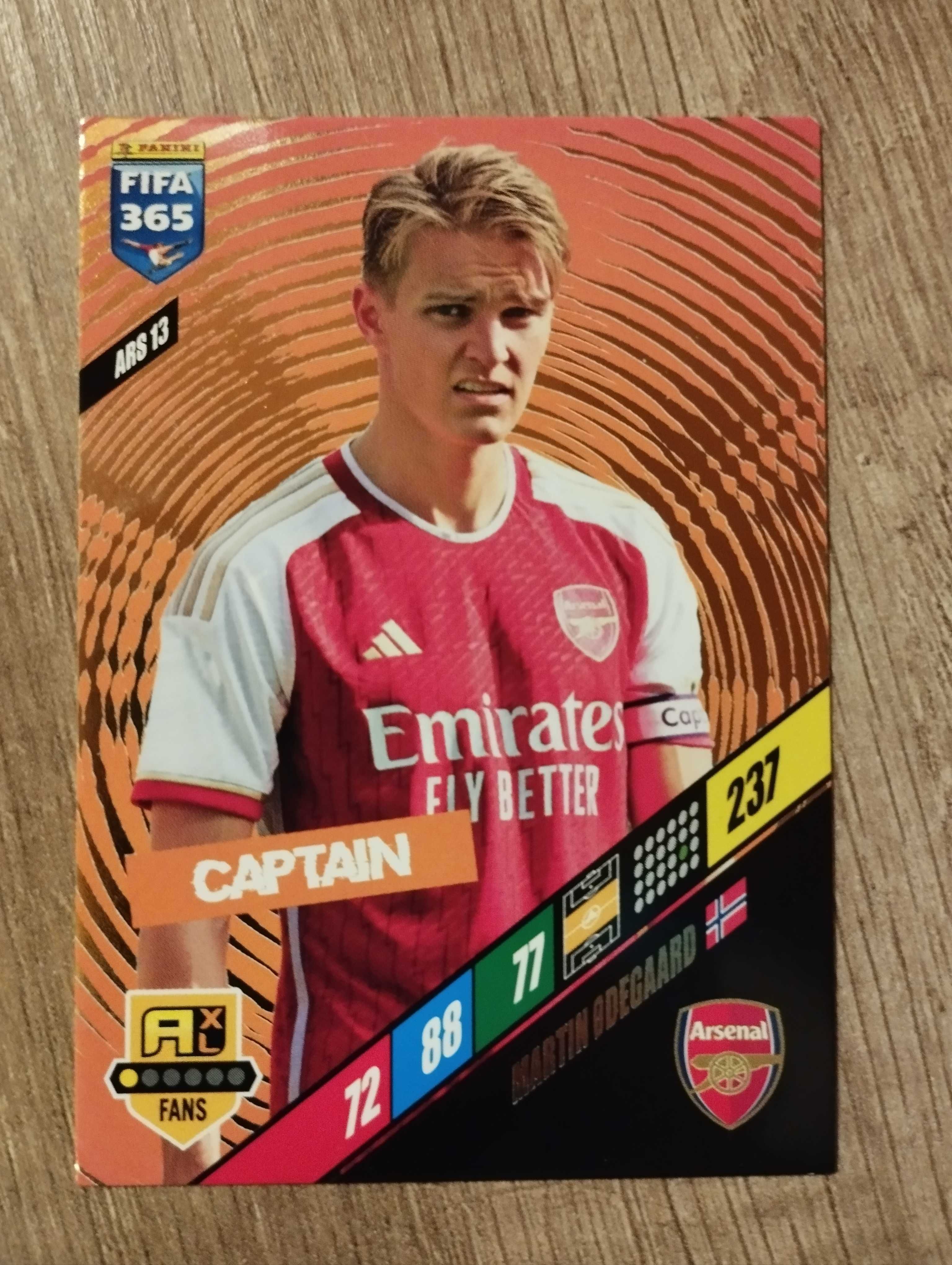 Captain 2024 FIFA 365 karta piłkarska Martin Odegaard