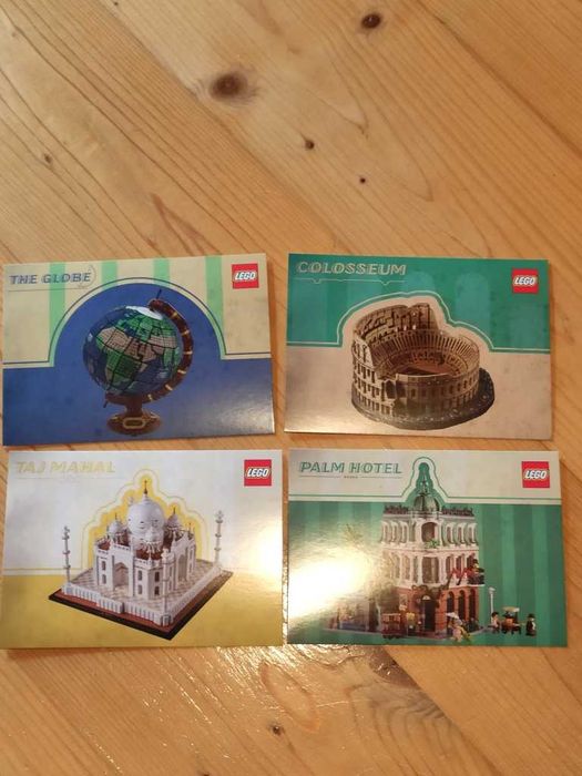 LEGO unikat pocztówki i naklejki 500752.0