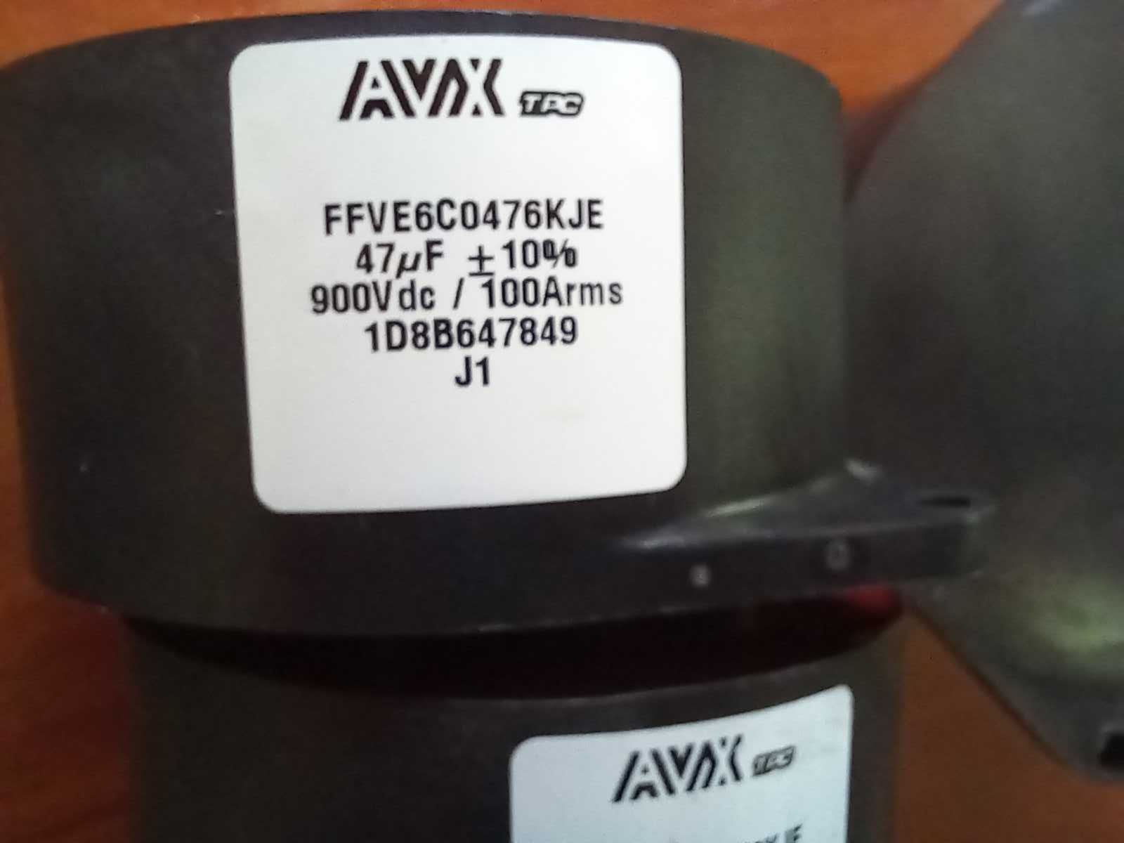 Конденсатор FFVE6C0476KJE AVX 47mF 900V DC 47мФ 900В