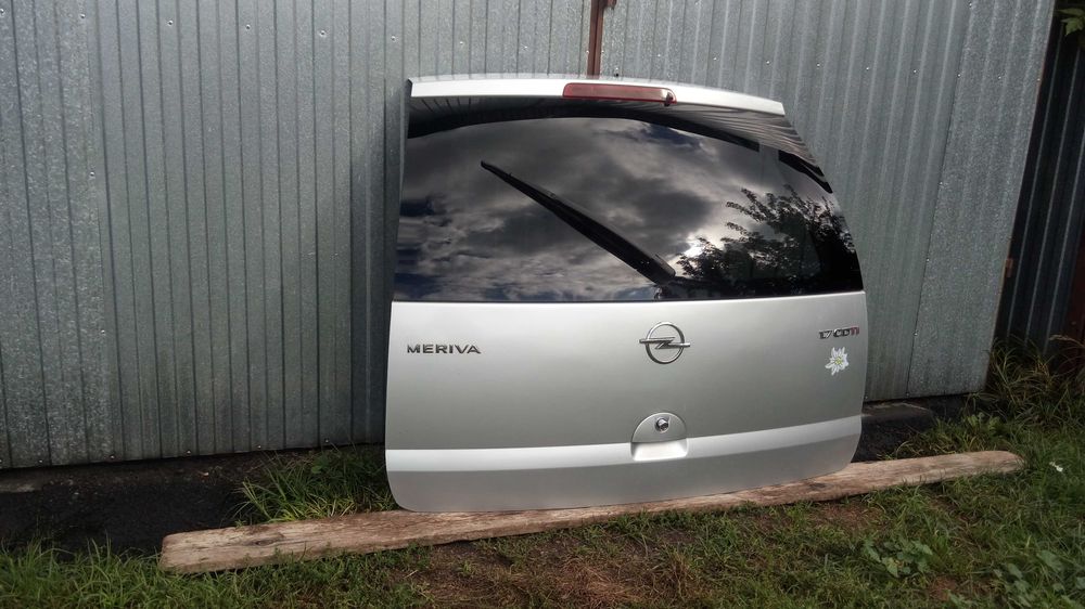 Opel Meriva A Klapa Bagażnika srebrna Z157 Kompletna