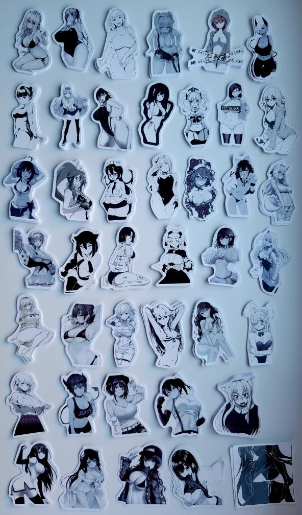 Аниме стикеры стікери аніме вайфу waifu waify хентай hentai тян