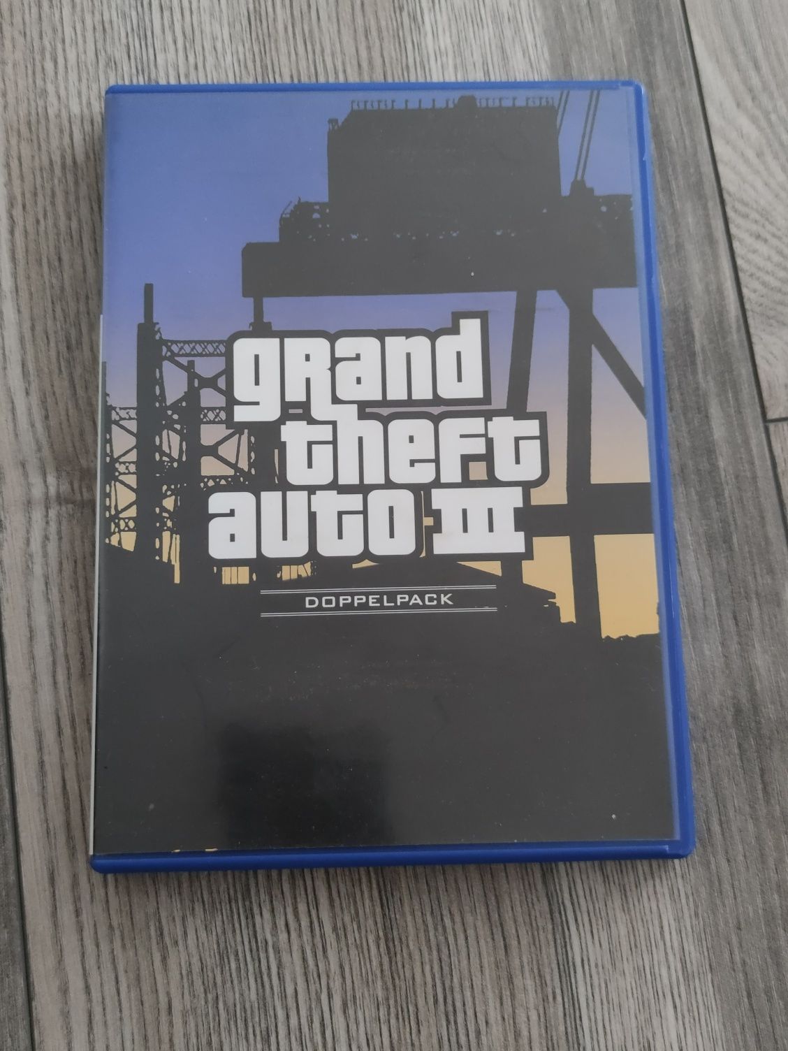 GTA III Grand theft auto III na PS2 gra na konsolę double pack