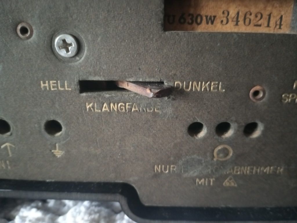 Rádio Blaukpunt Hitler a funcionar