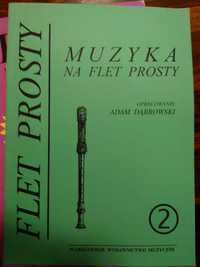 Muzyka na flet prosty Adam Dąbrowski zeszyt 2