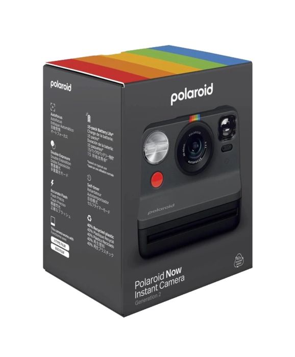 Polaroid Now Black gen 2 Камера моментальной печати