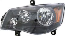 Reflektor czarny  Chrysler Town & Country -Dodge Grand caravan 08-19 r