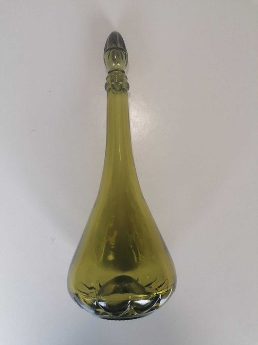 Garrafa de Vidro Verde
