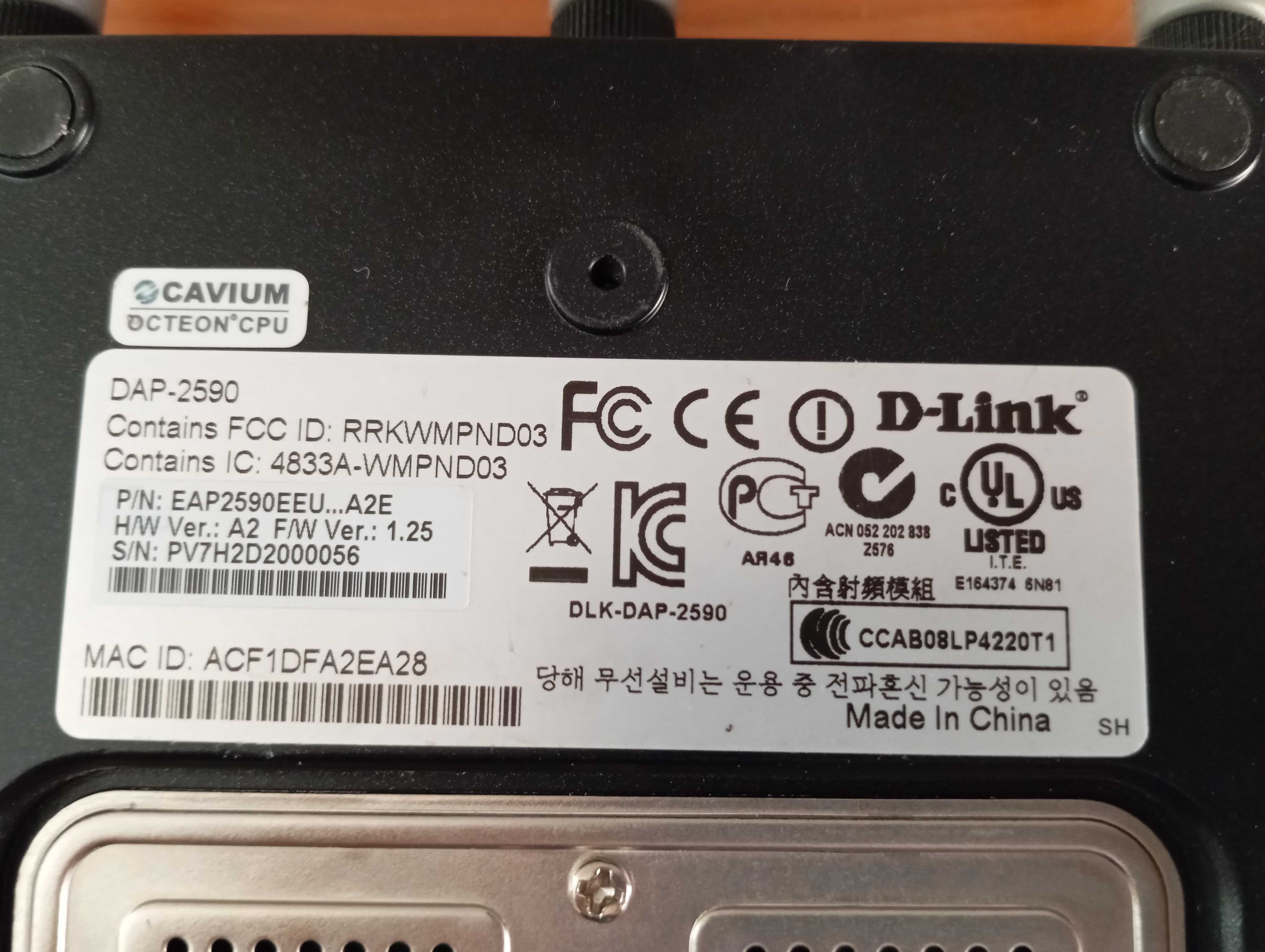 AP Dlink DAP-2590