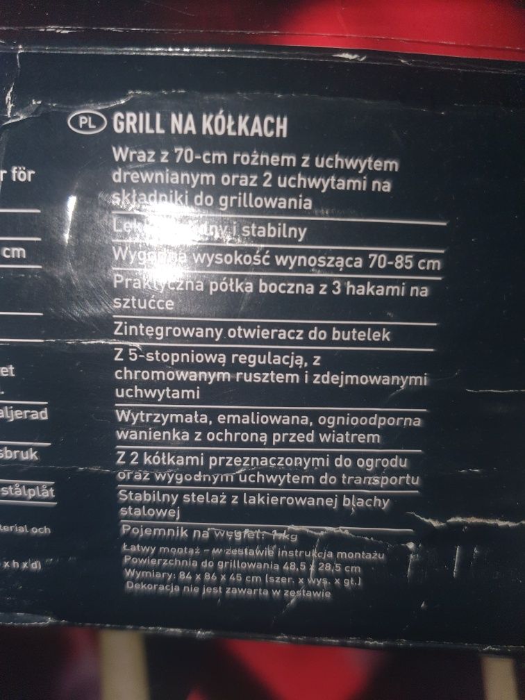 Grill na kółkach