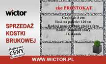 Kostka brukowa eko Prostokąt KOST-BET- sprzedaż kostki brukowej