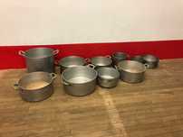 Tachos em aluminio tamanhos varios