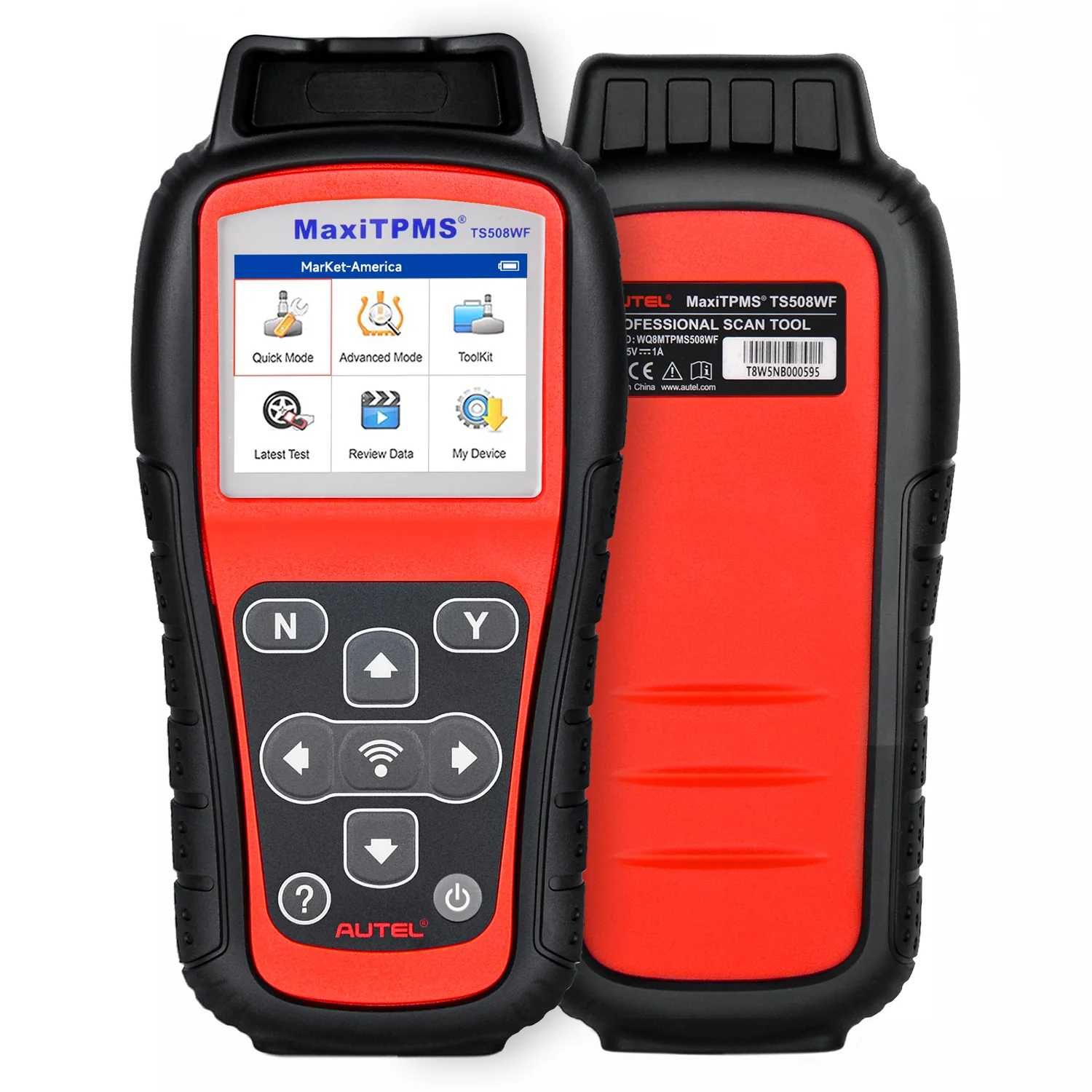 Autel MaxiTPMS TS508WF Máquina Programação TPMS + 4 Válvulas  (NOVO)