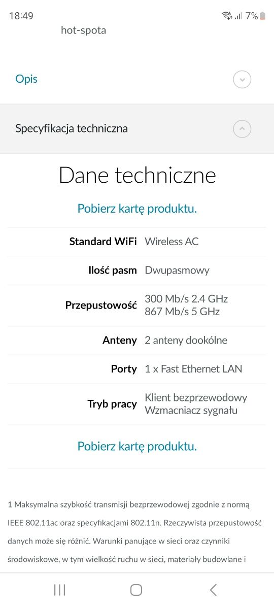 Wzmacniacz wi-fi