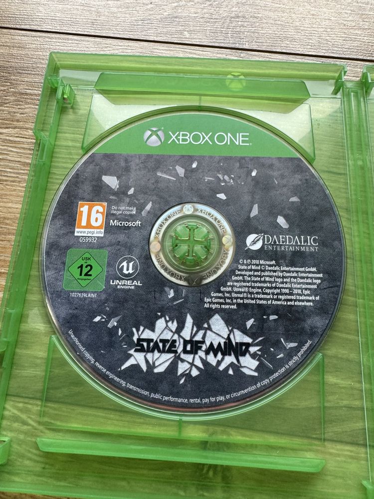 Gra State of Mind Xbox One S X Xbox Series X