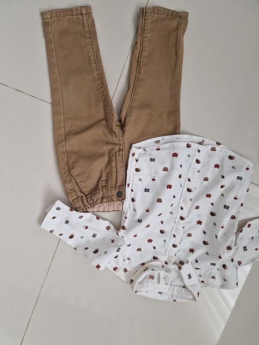 Koszula świąteczna 68 spodnie