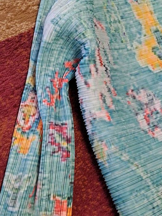 Оригинальная накидка кардиган в стиле Adaya Issey miyake