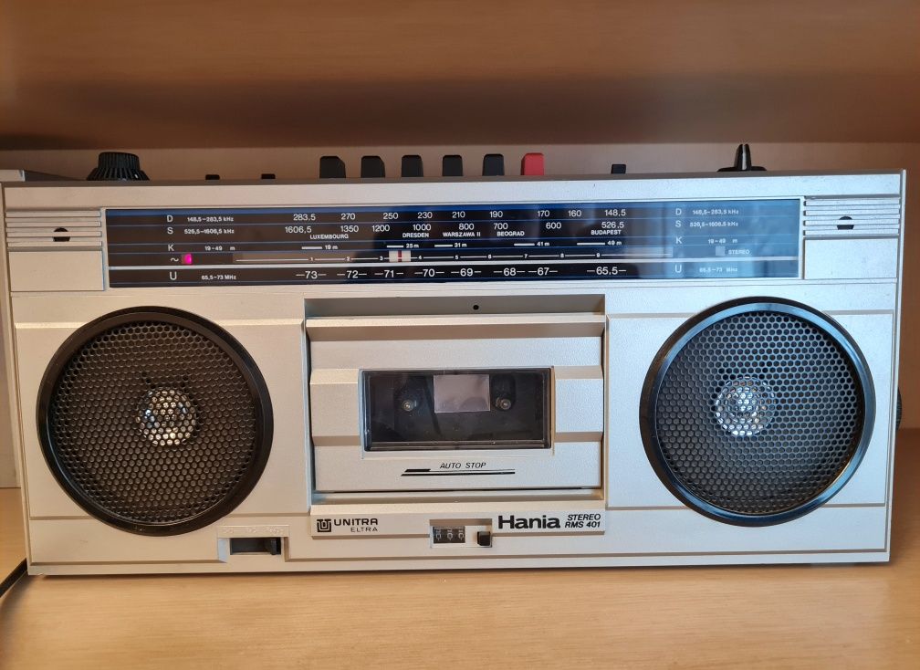 Radiomagnetofon Hania RMS 401 idealny