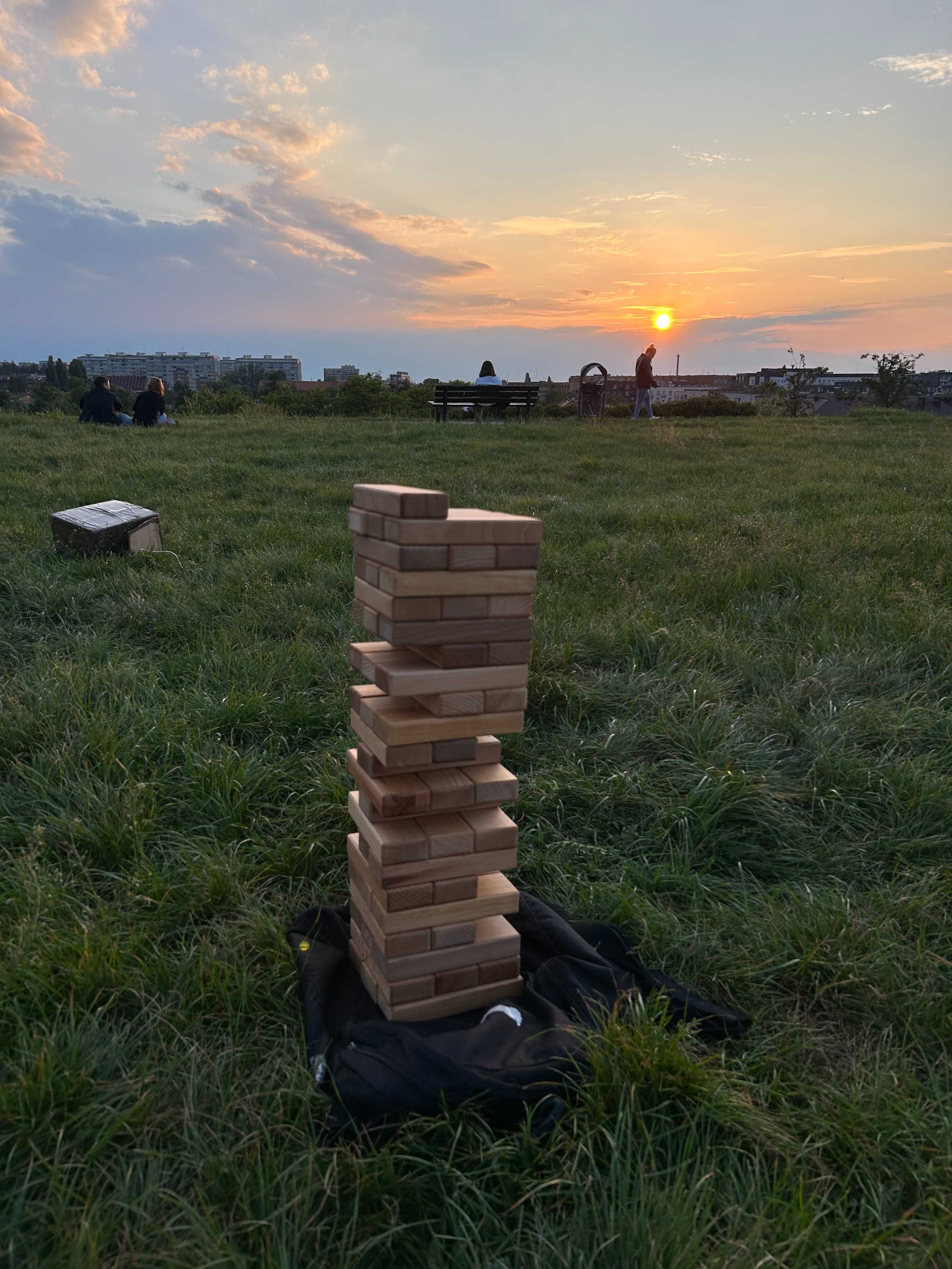 JENGA XXL duża mega, gra imprezowa