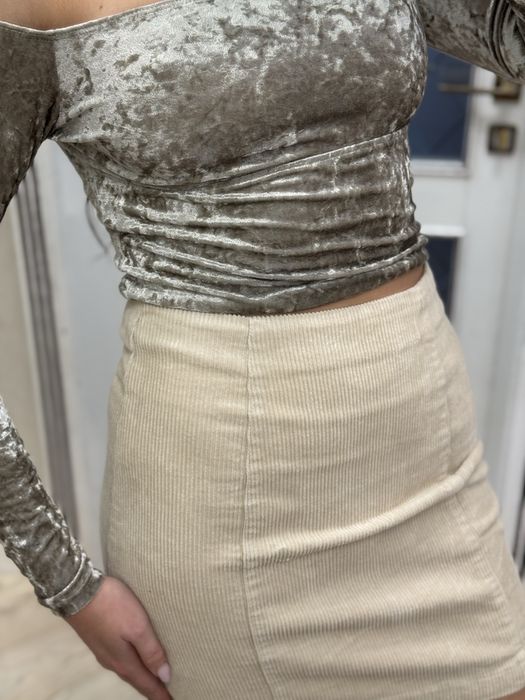 Спідничка та кофтинка ,мʼяка тепла спідниця