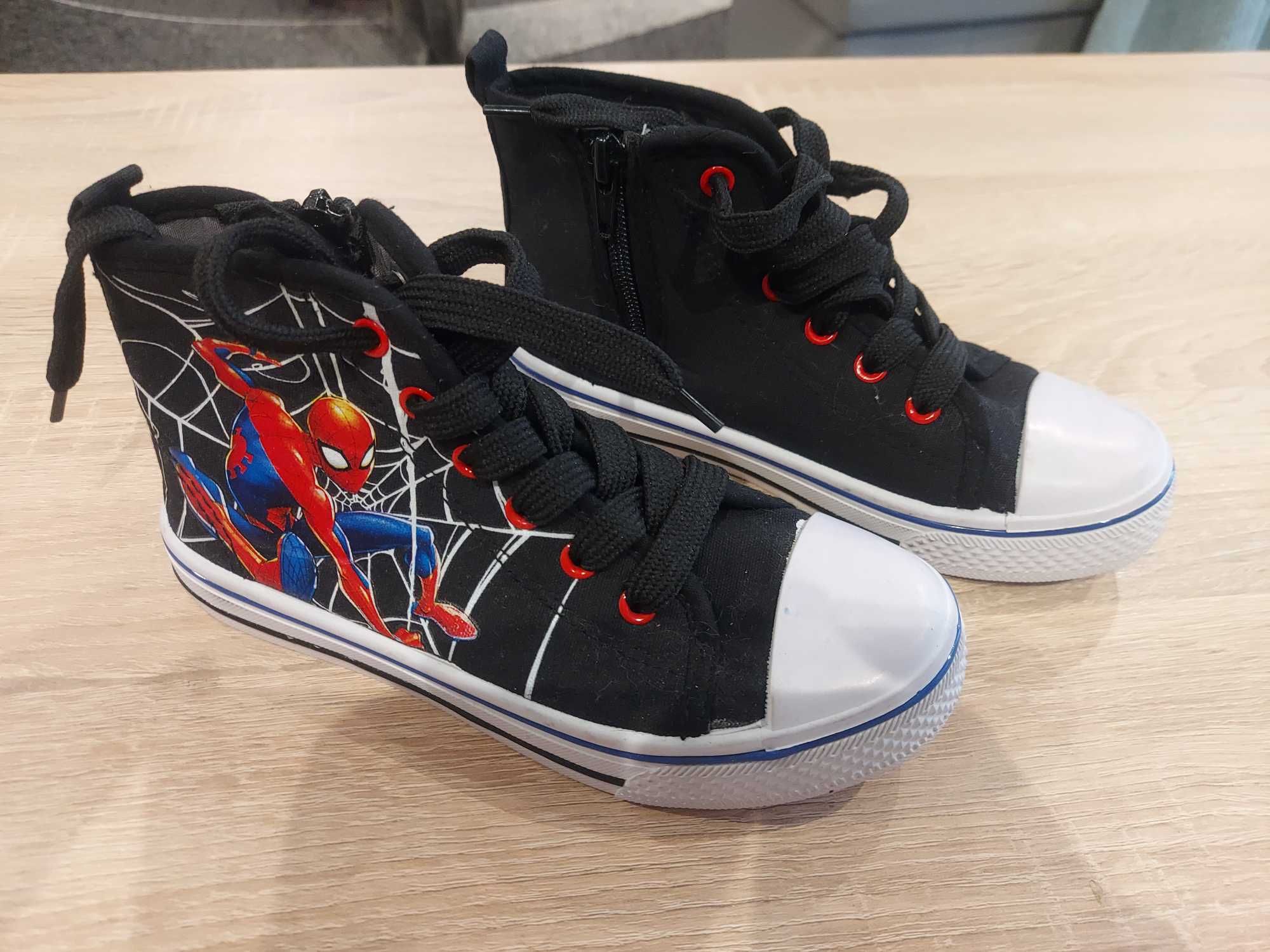 Tenisówki Spider-Man rozmiar 31 na zamek boczny