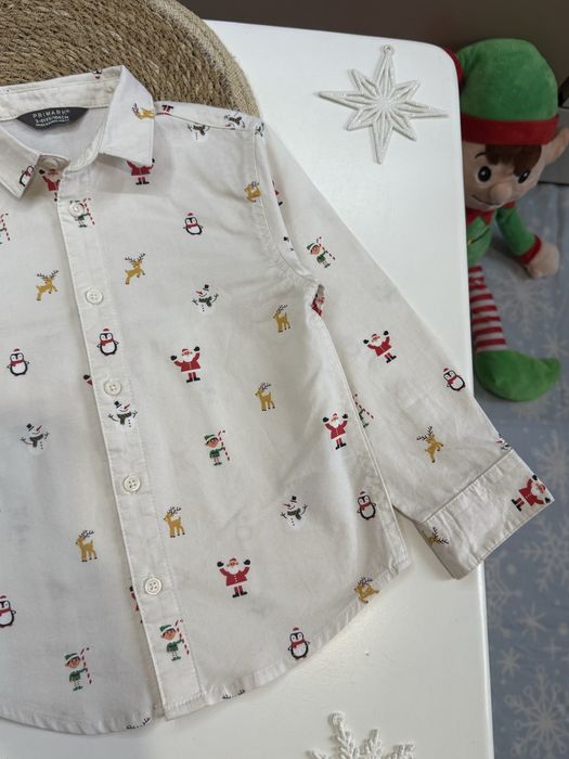 Новорічна рубашка на хлопчика 3-4р