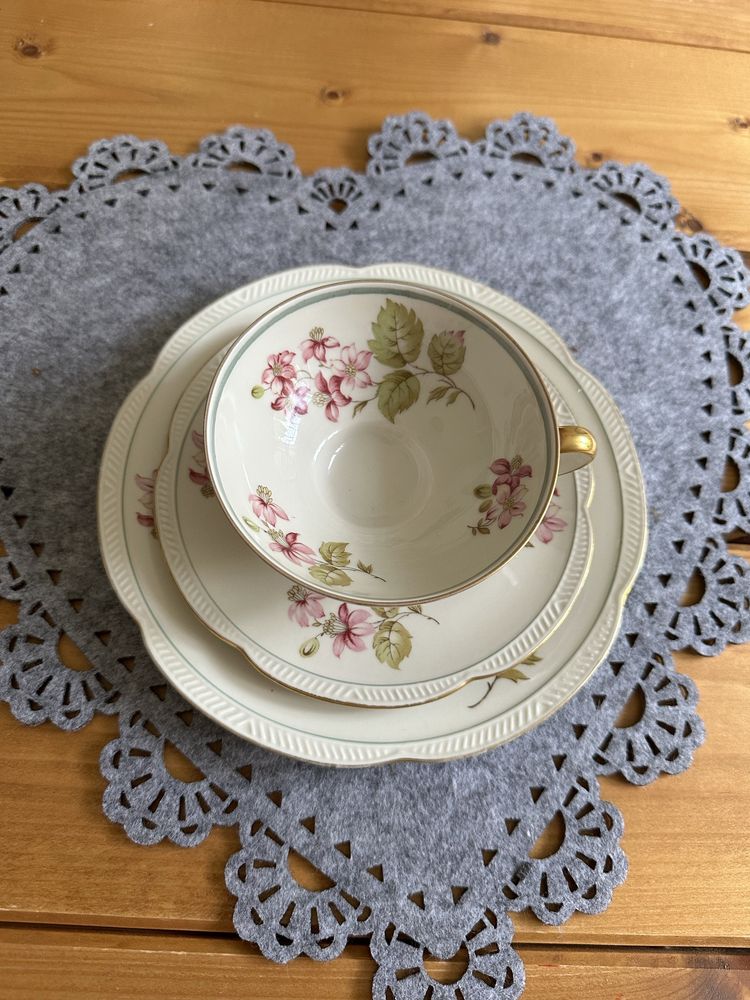 Komplet śniadaniowy porcelana Koh Scherzer Bavaria
