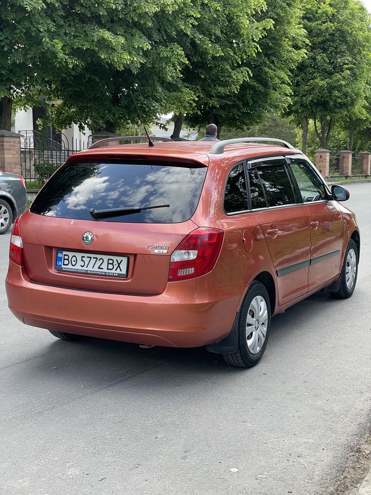 Skoda fabia 1.4газ