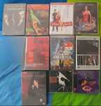 Conjunto de vários Dvd Filmes e Cd musica