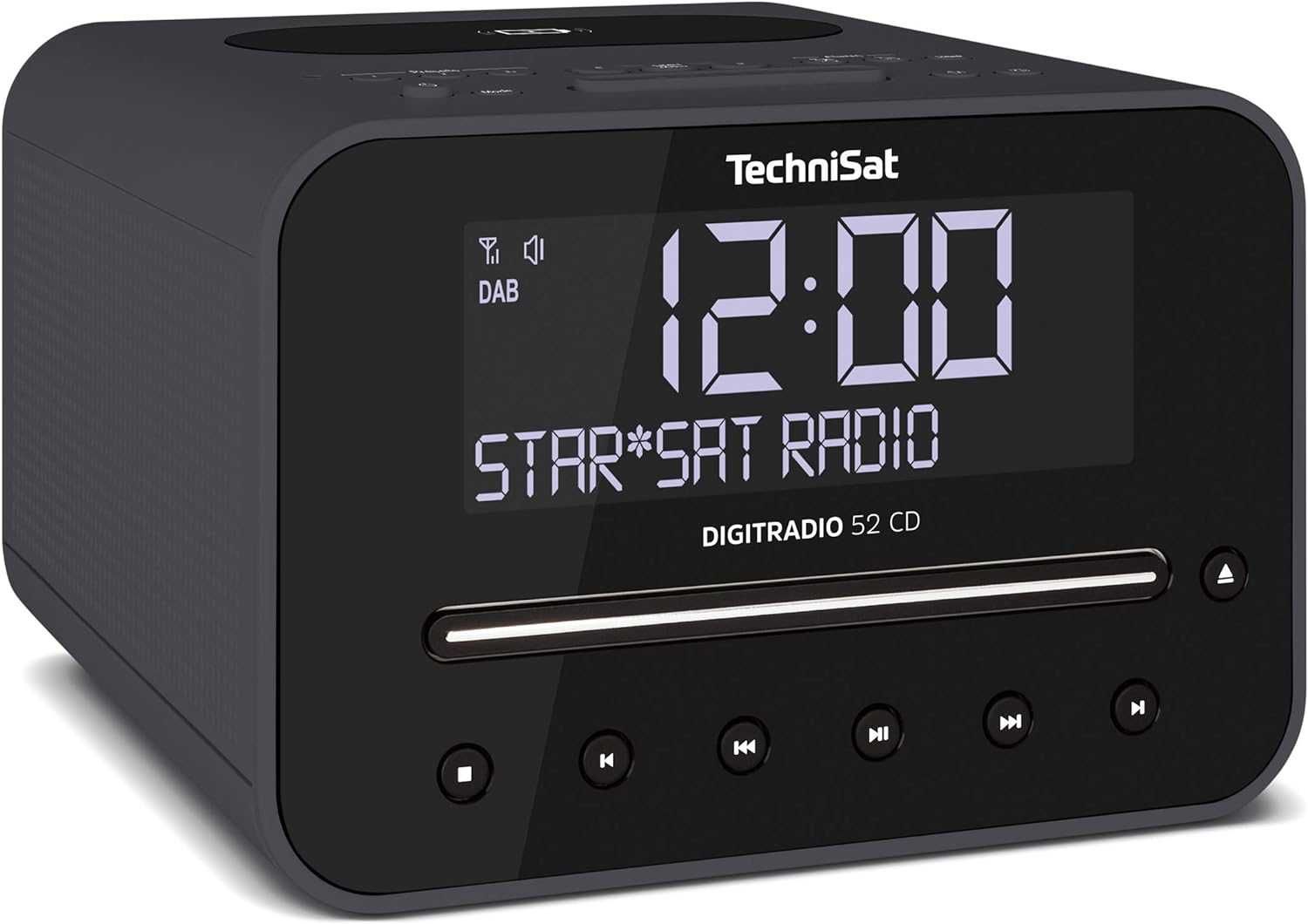TechniSat DIGITRADIO 52 CD radio FM DAB+ / UKW Odtwarzacz CD ładowanie