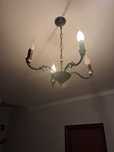 Candeeiro de sala de 4 lampadas.