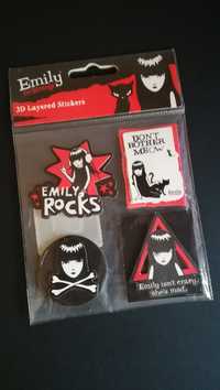 Emily the Strange - autocolantes 3d layered stickers