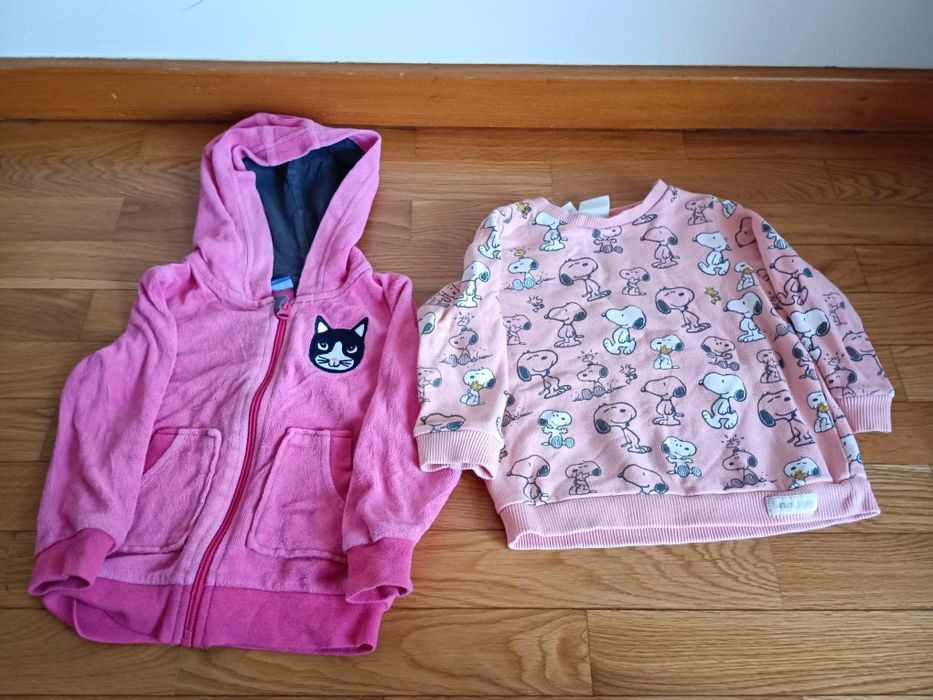 Lote de 18 peças de menina de 12-18 meses
