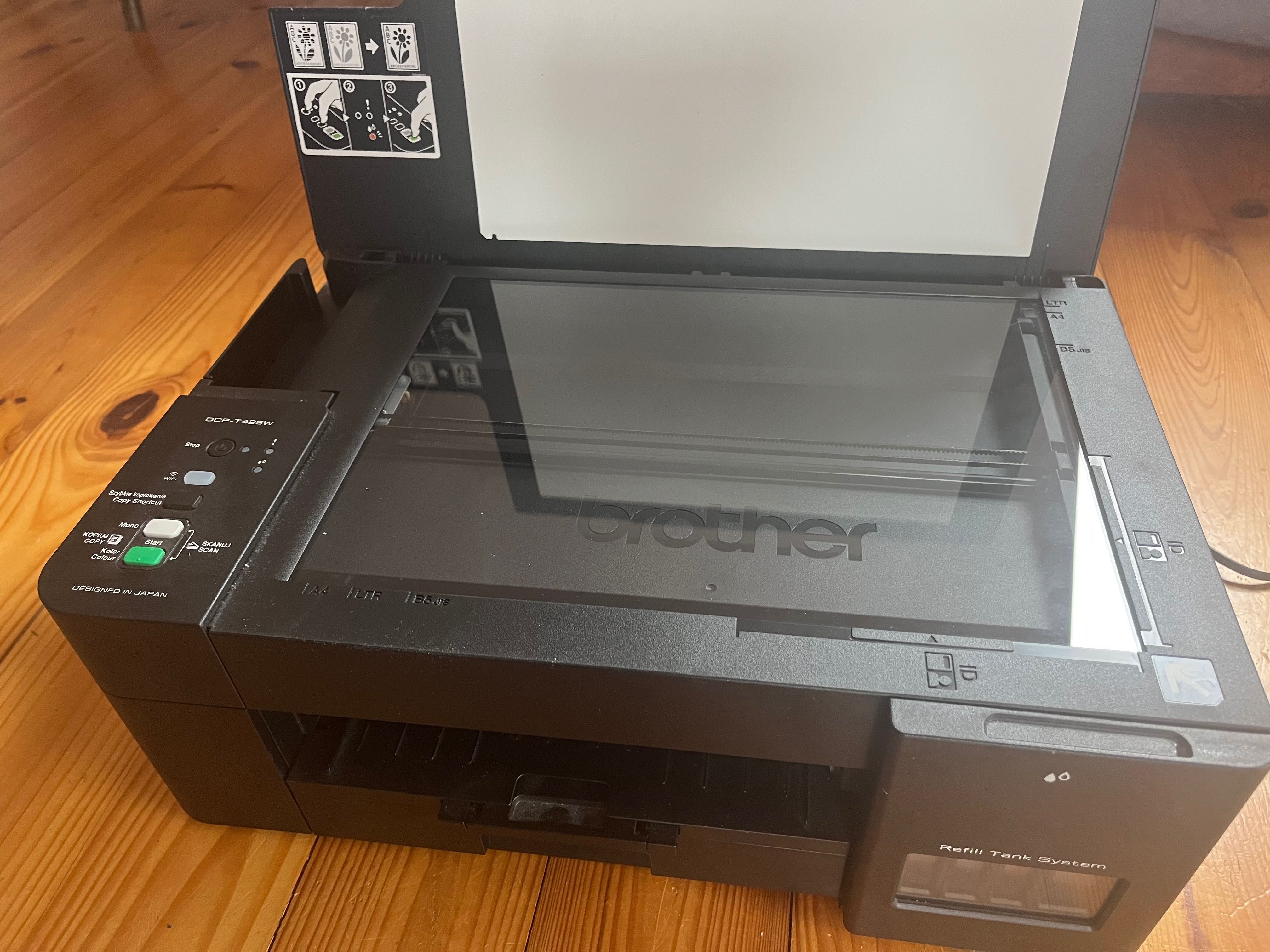 Drukarka BROTHER DCP-T425W Druk w kolorze, Wi-Fi