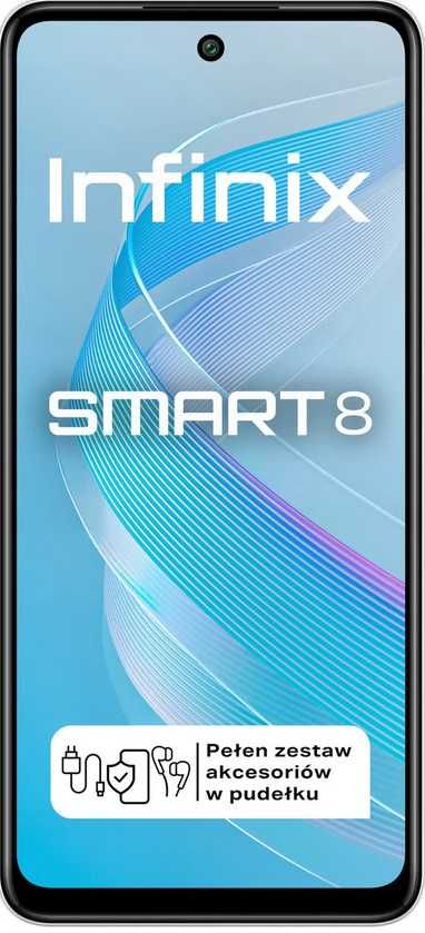 Smartfon Infinix Smart 8 3/64GB 6,6" 90Hz 13Mpix Galaxy White Biały