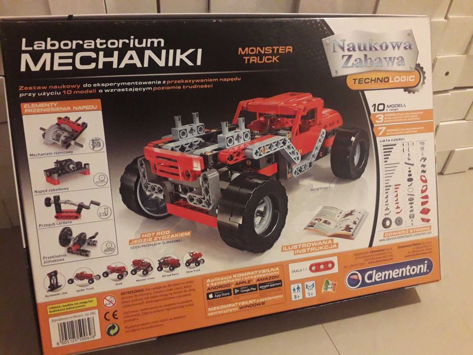 Clementoni Laboratorium Mechaniki MONSTER TRUCK