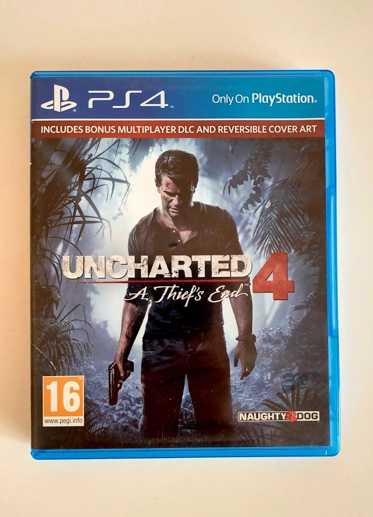 Uncharted 4 - gra na PlayStation 4 / PS4
