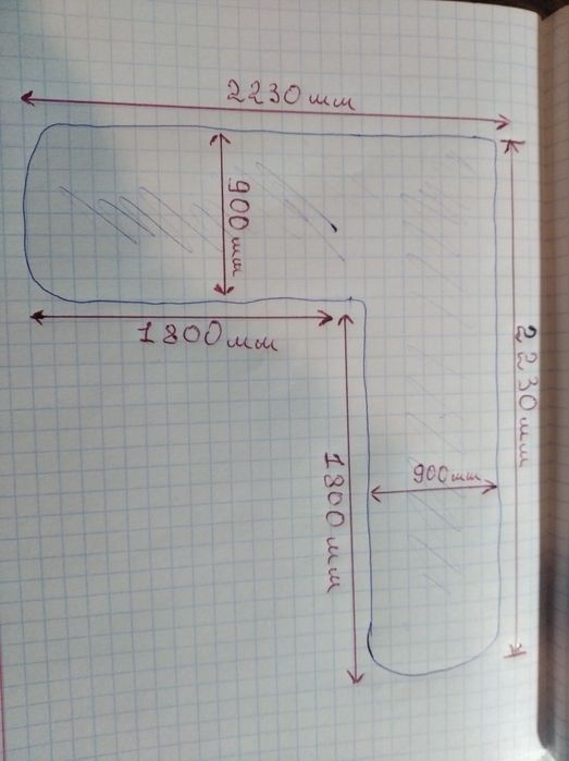 Столещница дубовая