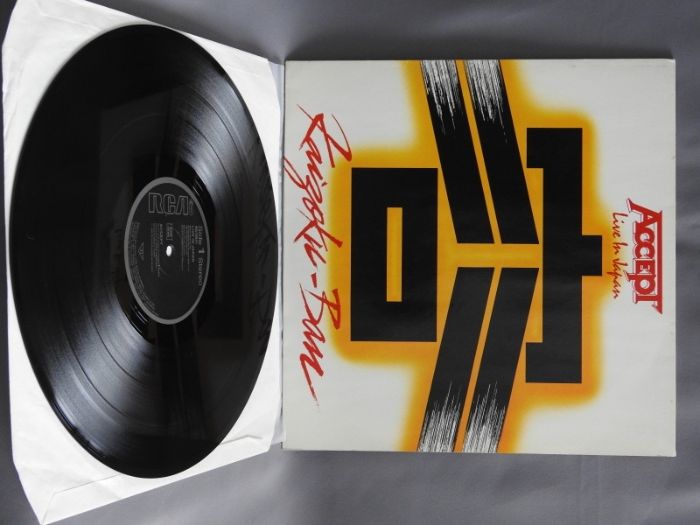 Accept Kaizoku-Ban ‎Live in Japan ЕP 1985 пластинка Германия EX 1press