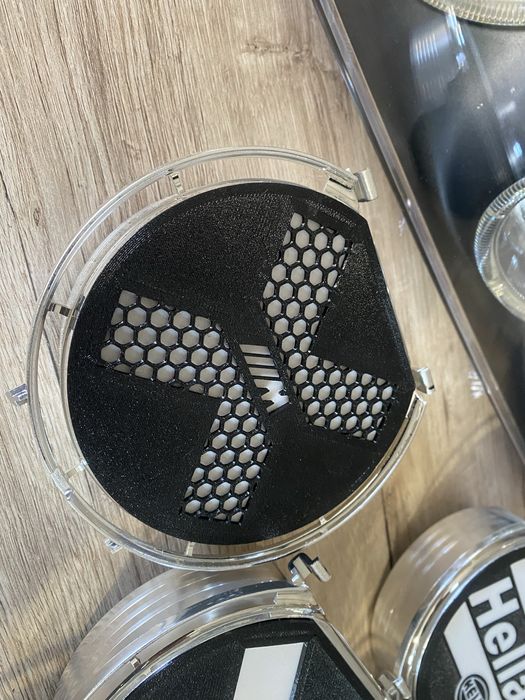 Декор вставки в фары е39