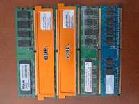 Pamięci PC2-6400 5 kości w sumie 5,5GB