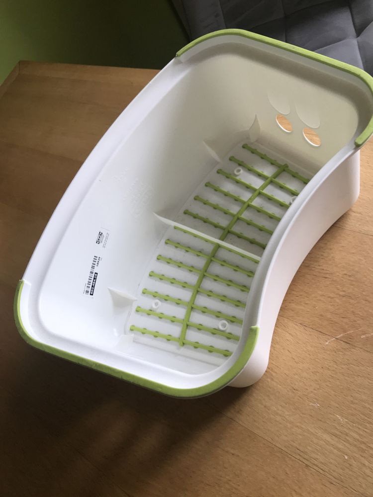 Podnóżek Ikea niski użyty kilka razy