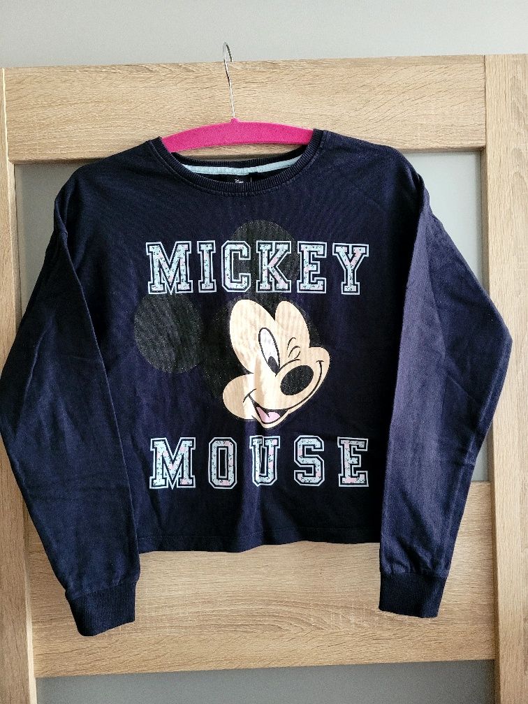 Granatowa bluza Myszka Miki Disney 158/162