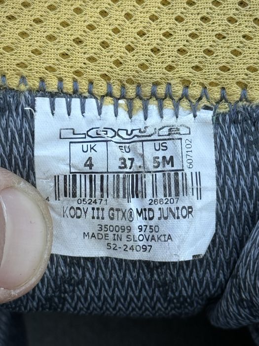 Lowa GORE TEX  ботинки оригинал сапожки зимние 37 размер лова